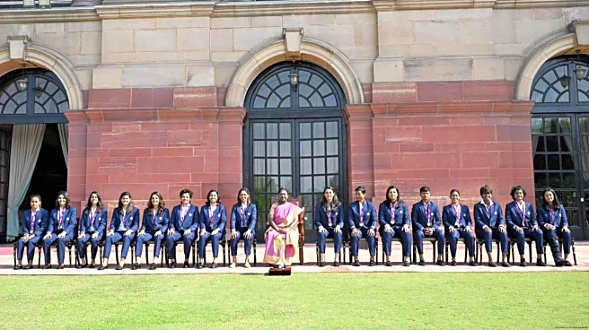 India's WODI World Cup-winning team meets President Droupadi Murmu