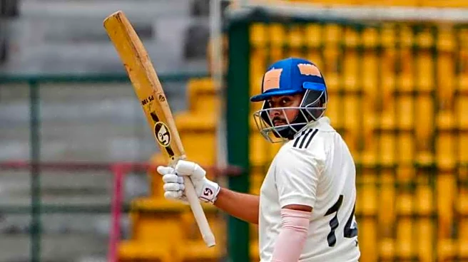 Prithvi Shaw slams Ranji Trophy half-century on birthday: Stats