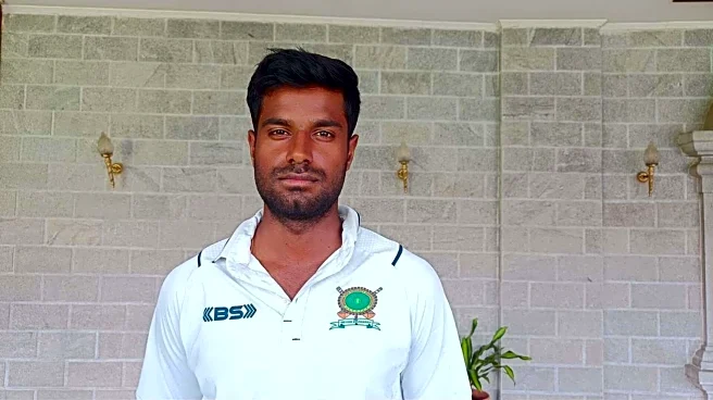Meghalaya's Akash Choudhary slams fastest-ever FC half-century in 11 balls
