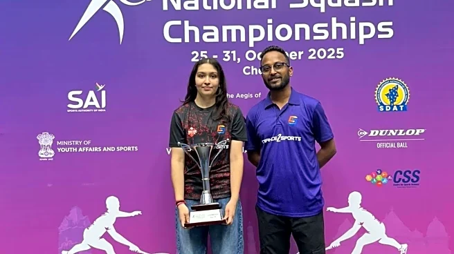 #NewsBytesExclusive: Meet 15-year-old squash sensation Anika Dubey and her coach