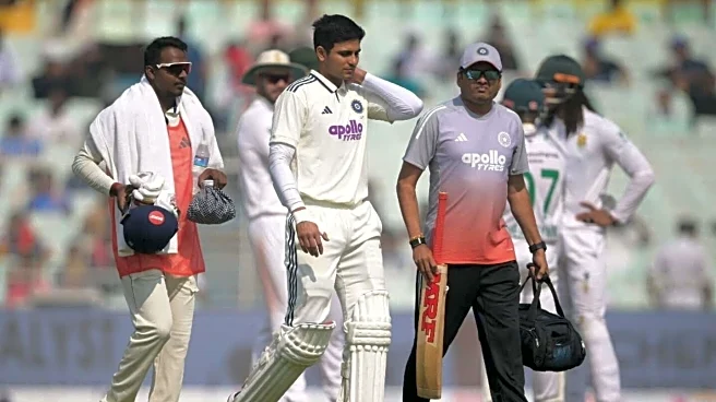 Kolkata Test: Indian captain Shubman Gill hospitalized with neck spasm