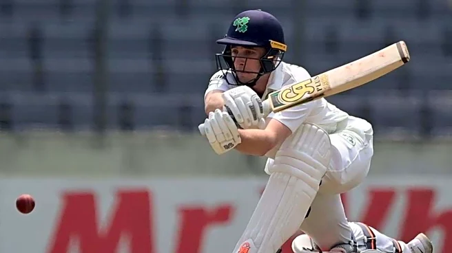 Ireland's Lorcan Tucker smashes his 4th fifty in Tests: Stats