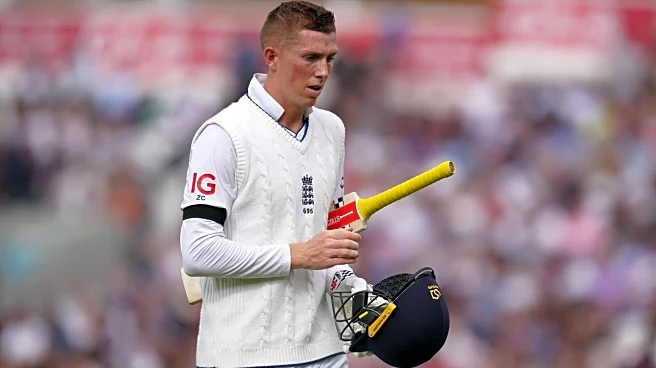 Crawley bags twin ducks in Ashes opener, joins unwanted list