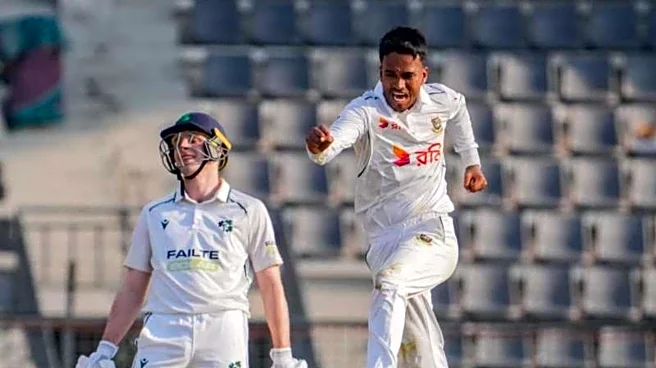 Bangladesh's Hasan Murad claims 12 wickets in debut Test series
