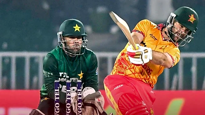 Zimbabwe's Ryan Burl slams his 4th fifty in T20Is: Stats