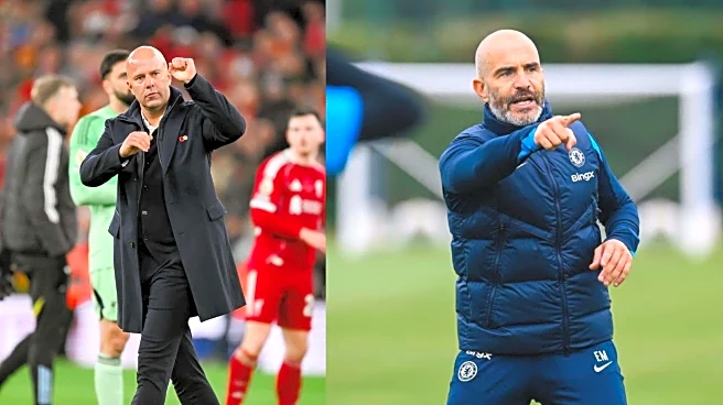 Enzo Maresca versus Arne Slot after 50 Premier League matches