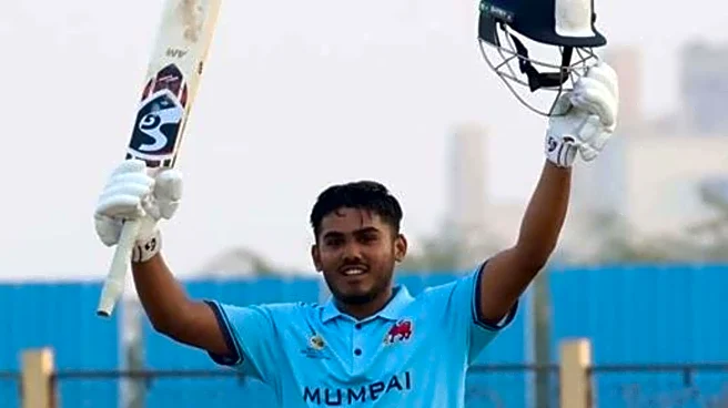 Ayush Mhatre breaks this Rohit Sharma record with SMAT hundred