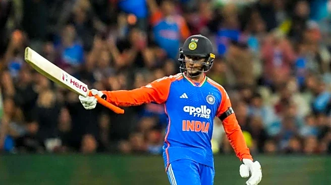 SMAT: Abhishek Sharma shatters records with 32-ball century against Bengal