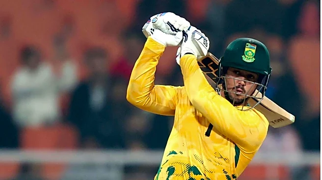 Quinton de Kock equals this T20I record of Pooran, Buttler
