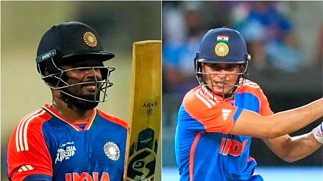 Sanju Samson vs Shubman Gill: Decoding their stats in T20Is