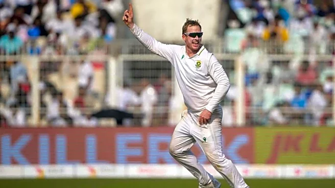 Simon Harmer: ICC Men's Player of the Month (November 2025)