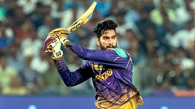 Venkatesh Iyer's blistering 70 draws attention on IPL auction day