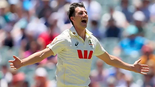 Ashes: Pat Cummins claims historic 12th dismissal of Joe Root