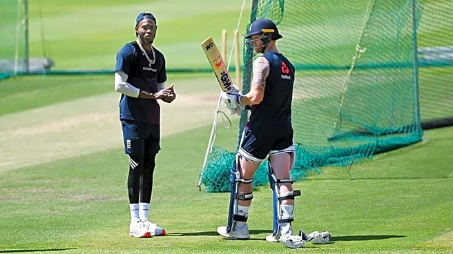 'Don't complain about...': Adelaide Test witnesses Stokes-Archer verbal spat