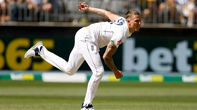 Ashes 2025: England's Brydon Carse gets to 50 Test wickets