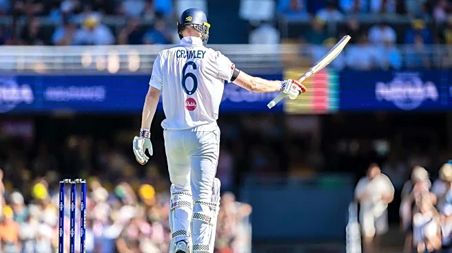 Ashes: Zak Crawley completes 3,500 Test runs with 85-run knock