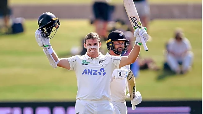 Tom Latham hammers twin hundreds in 3rd WI Test: Stats