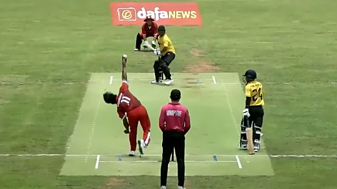 Indonesia's Gede Priandana takes five wickets in an over: Stats