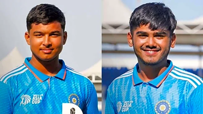 U-19 World Cup: Ayush Mhatre, Vaibhav Suryavanshi in India's squad