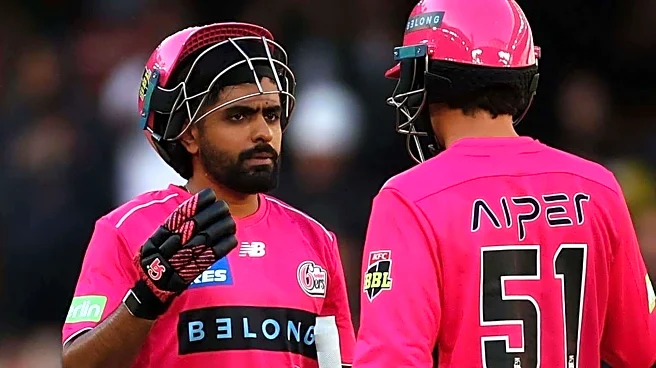 Babar Azam hammers his 97th T20 half-century, second in BBL