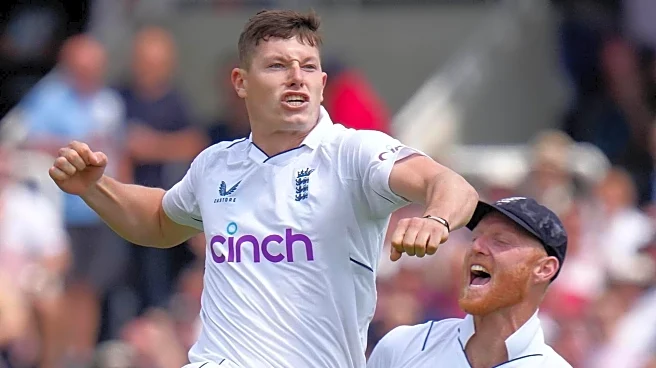 Matthew Potts set to make his Ashes debut: Key stats