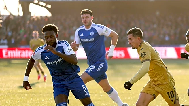 FA Cup: Non-league Macclesfield stun holders Crystal Palace 2-1