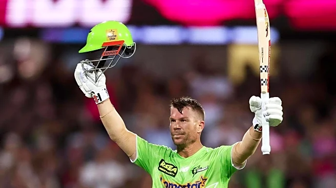 David Warner scripts these records with his third BBL hundred