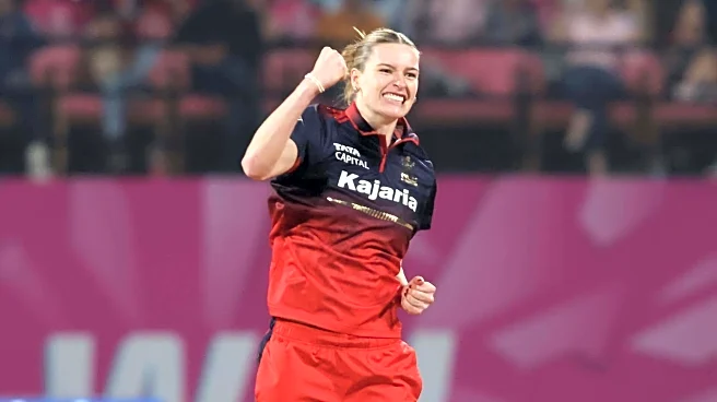 RCB's Lauren Bell and Sayali Satghare claim three-fers versus DC