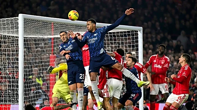Arsenal's Premier League title hopes dented with draw versus Forest