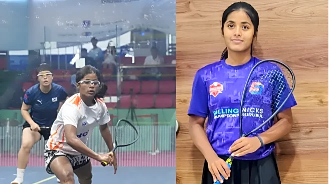 #NewsBytesExclusive: Meet squash sensation Vasundhara Nangare, who rose from ashes