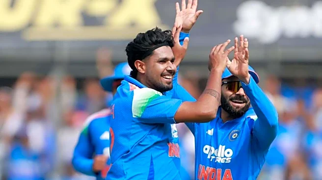 Harshit Rana dismisses Devon Conway for 3rd successive time (ODIs)