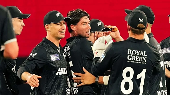 Foulkes, Clarke shine as NZ beat India in Indore ODI