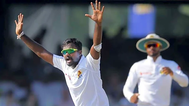 Malinda Pushpakumara becomes fourth Sri Lankan to 1,000 FC wickets