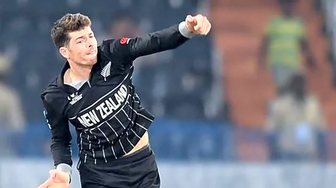 Dissecting Mitchell Santner's T20I numbers on Indian soil