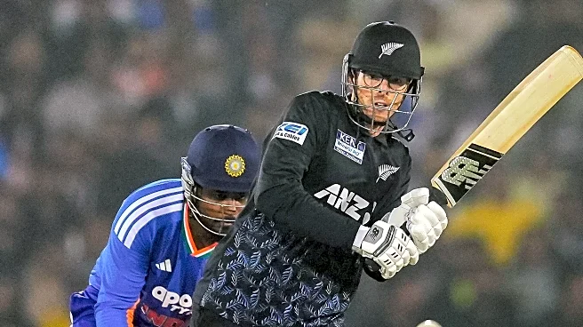 Mitchell Santner averages 90 in his last six T20I innings