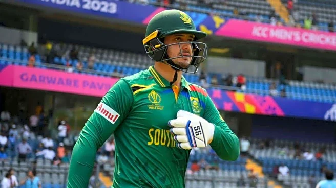 Quinton de Kock averages 25.11 in T20 World Cups: Stats