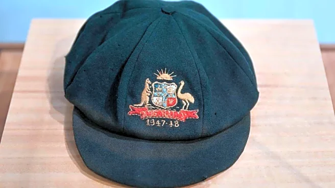 Sir Donald Bradman's iconic 'Baggy Green' sold for $460,000