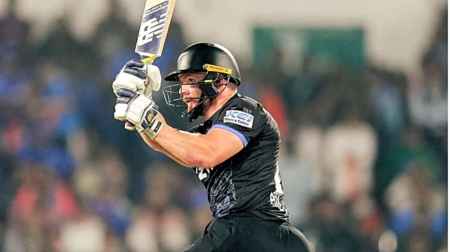 Glenn Phillips becomes third NZ batter with 100 T20I sixes