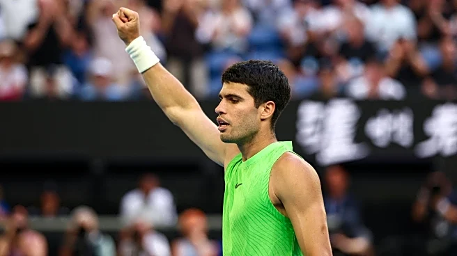 Australian Open: Carlos Alcaraz pips Alexander Zverev in five-set thriller