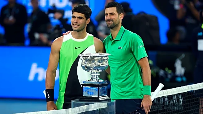 Carloz Alcaraz beats Novak Djokovic to complete career Grand Slam