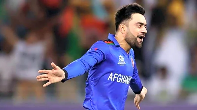 Spinner Rashid Khan averages 14.89 in T20 World Cup: Stats