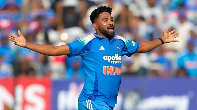 Mohammed Siraj replaces Harshit Rana in India's T20 WC squad