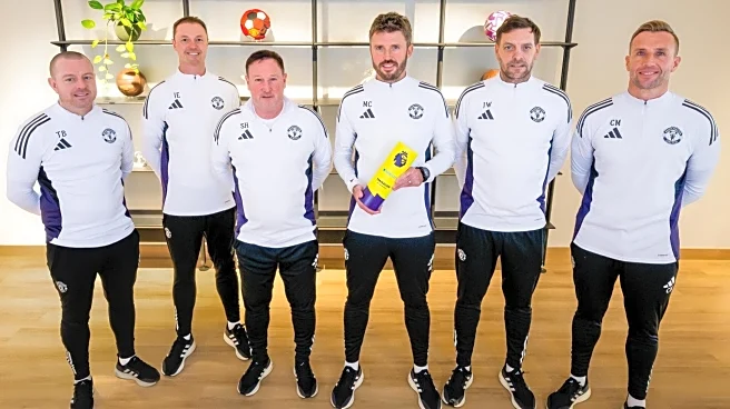 Michael Carrick wins Premier League Manager of the Month (January)