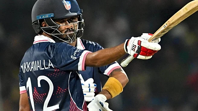 T20 World Cup: USA's Saiteja Mukkamalla hammers 79 versus Netherlands