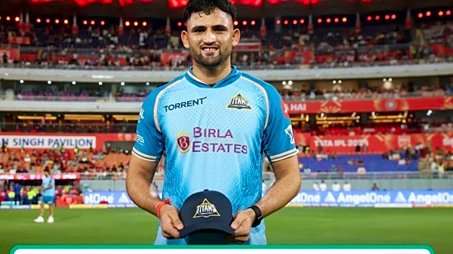 Who is Gujarat Titans's new fast bowler Ashok Sharma?