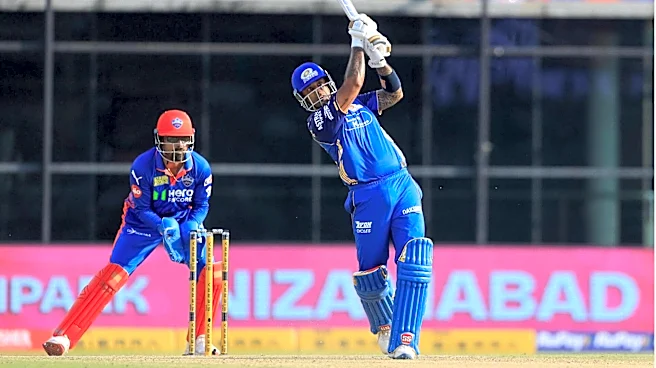 IPL 2026: Captain Suryakumar Yadav slams 51 against Delhi Capitals