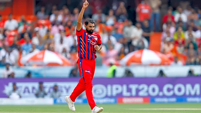 IPL 2026: Mohammed Shami dents SRH with breathtaking opening spell