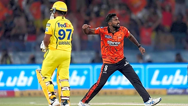IPL 2026: SRH's Eshan Malinga shines with 3-fer versus CSK