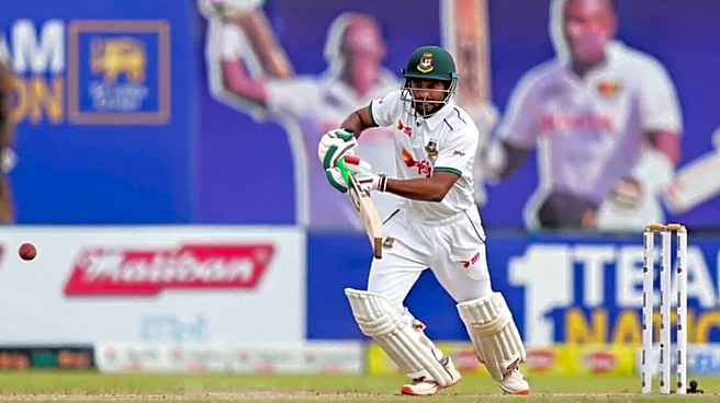 Will Najmul Hossain be available for for 1st Pakistan Test?