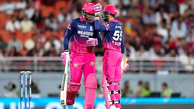 Rajasthan Royals' highest successful run-chases in IPL history